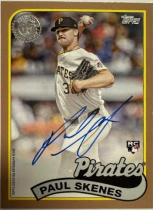 Paul Skenes [Gold] #89AU-PS