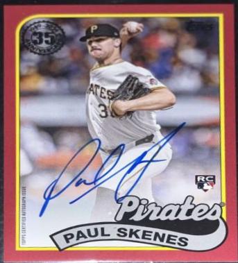 Paul Skenes [Red] #89AU-PS