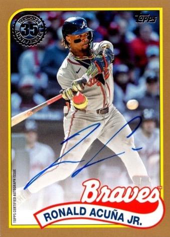 Ronald Acuna Jr. [Gold] #89AU-RA