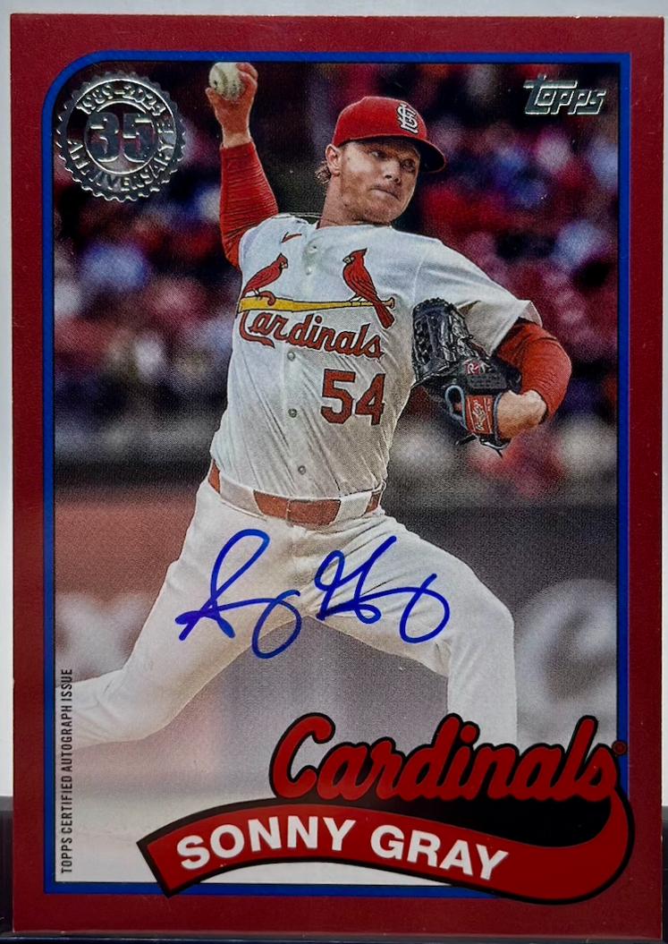 Sonny Gray [Red] #89AU-SG