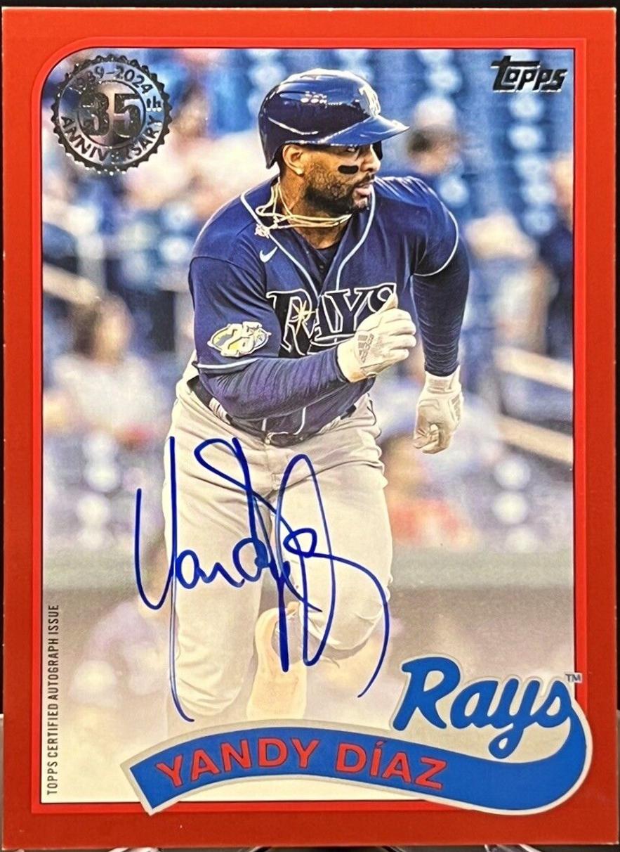 Yandy Diaz [Red] #89BA-YD