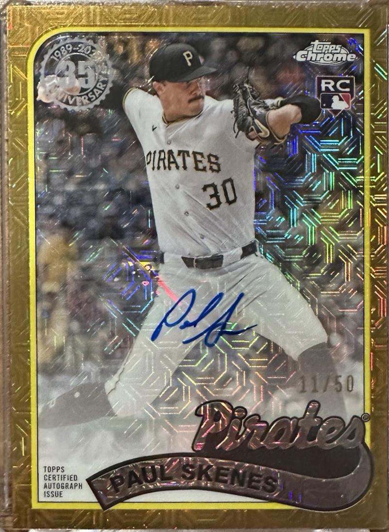 Paul Skenes [Gold Autograph] #T89CU-PS