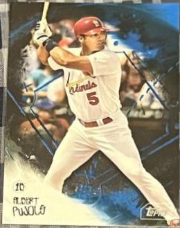 Albert Pujols [Blue] #AC-11