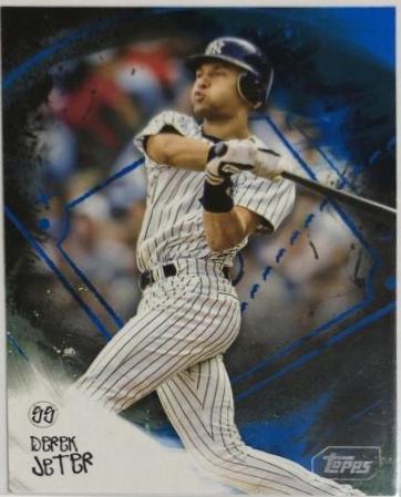 Derek Jeter [Blue] #AC-3