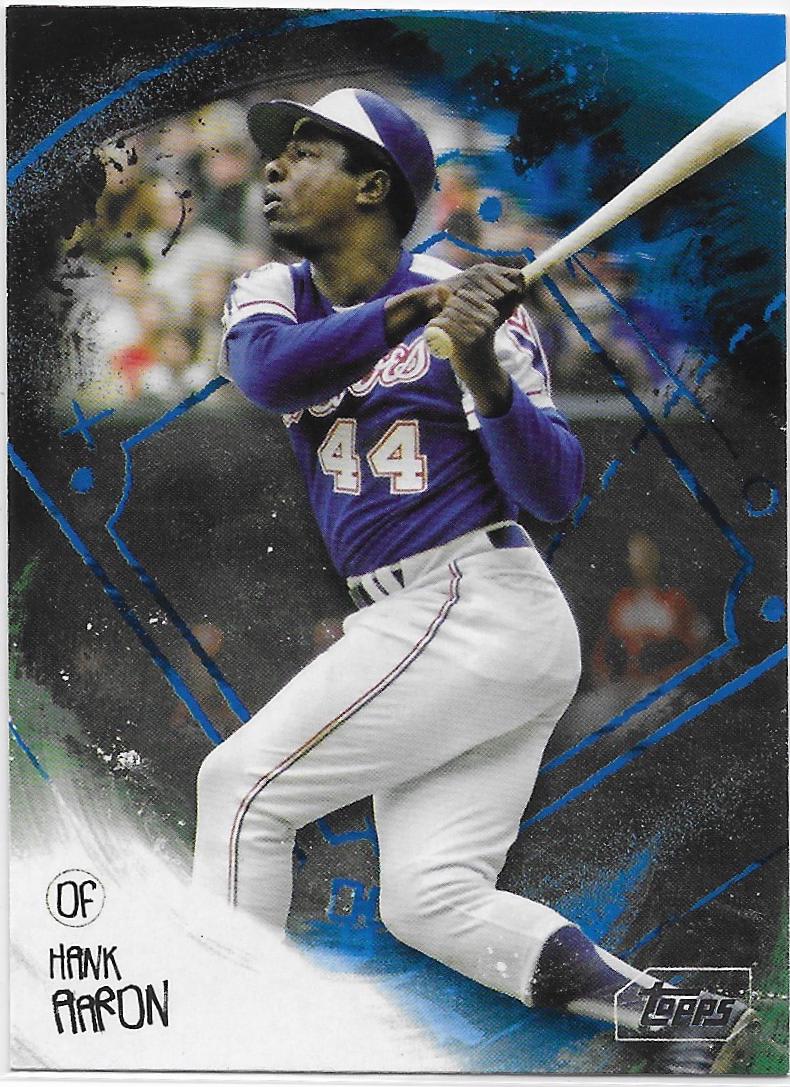 Hank Aaron [Blue] #AC-5