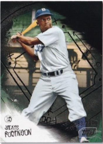 Jackie Robinson [Black] #AC-7