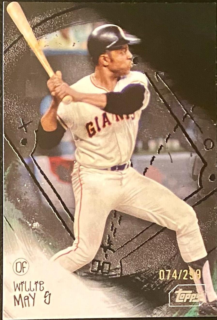 Willie Mays [Black] #AC-6