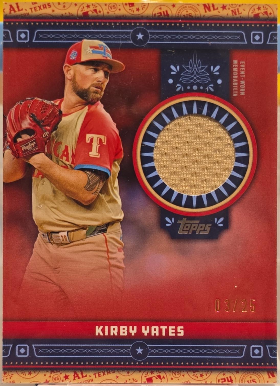 Kirby Yates [Red] #ASR-KY