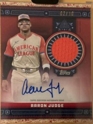 Aaron Judge [Red] #ASSA-AJ