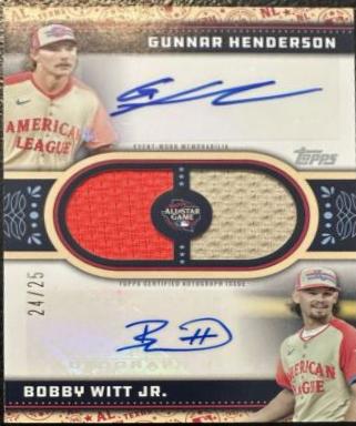 Gunnar Henderson / Bobby Witt Jr. #ASSDA-HWJ