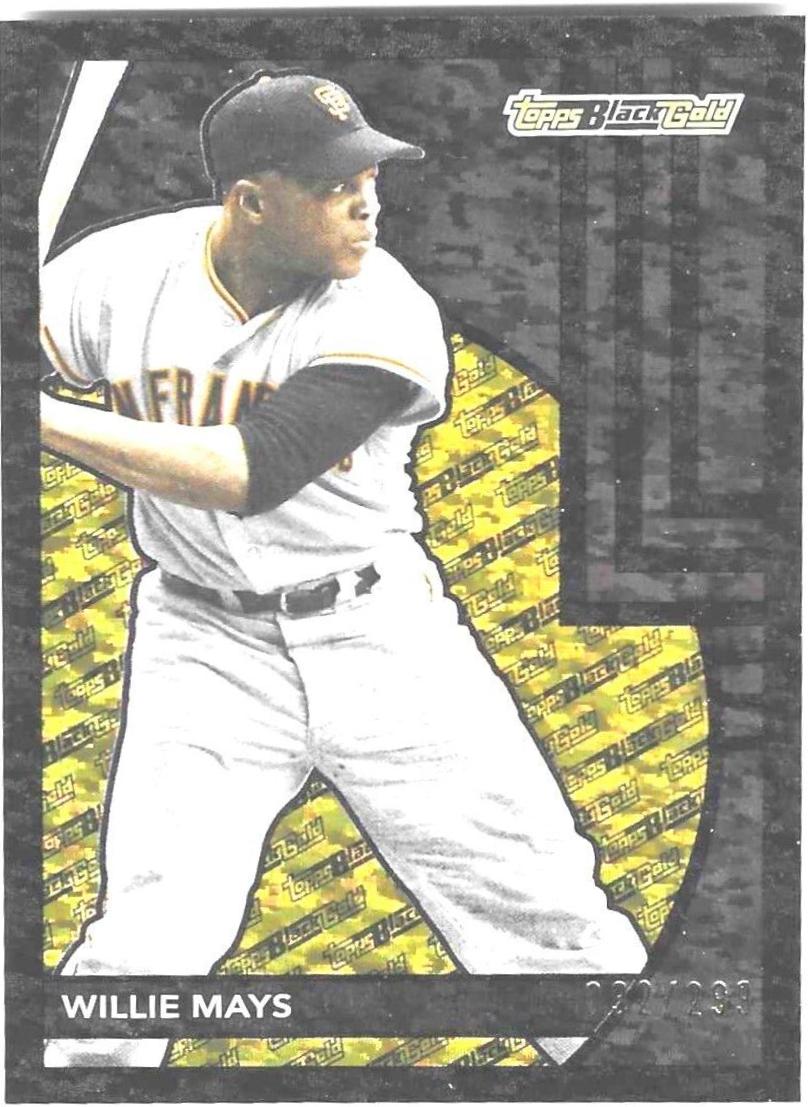 Willie Mays [Black] #BG-21