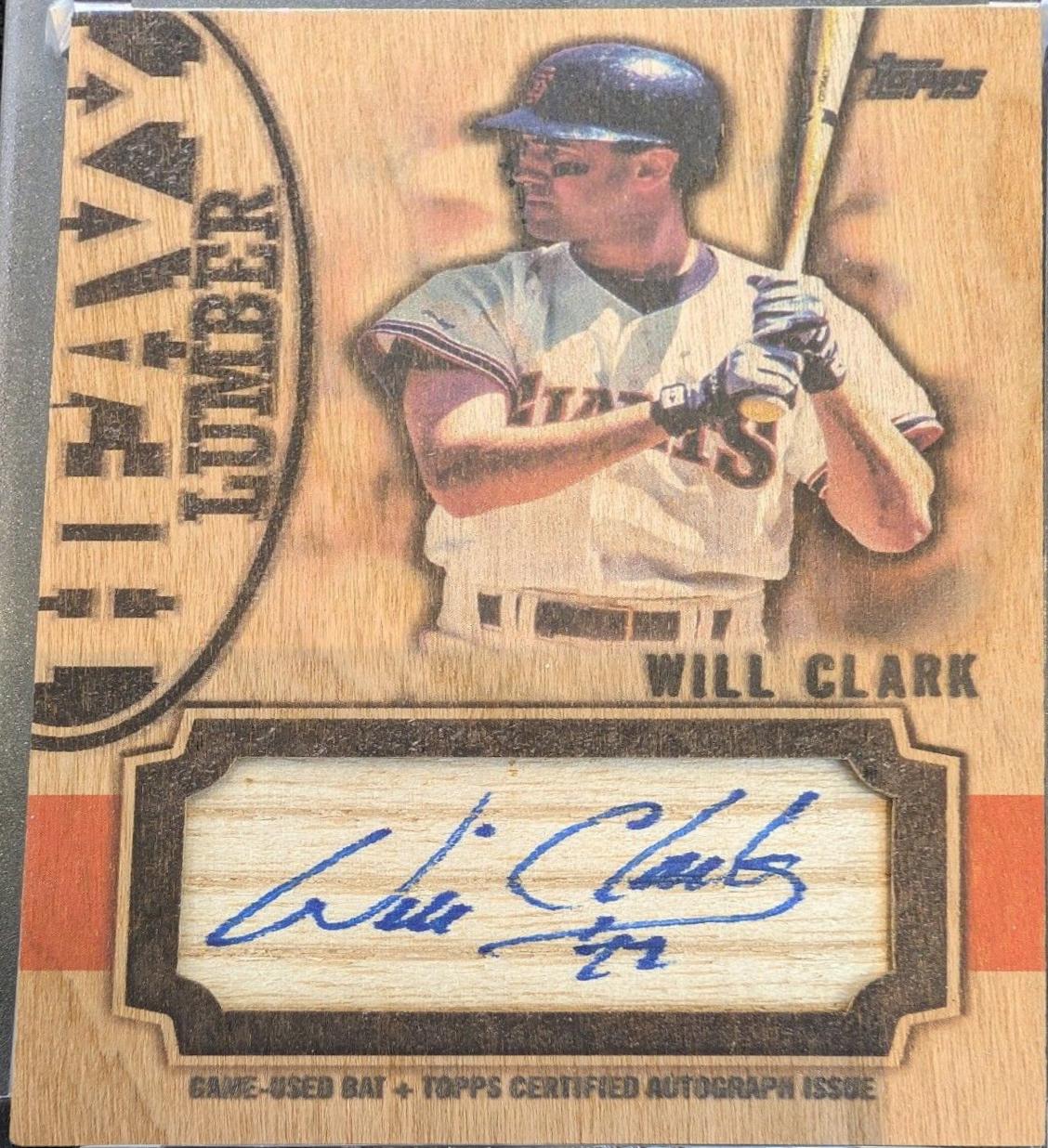 Will Clark #HLAU-WC