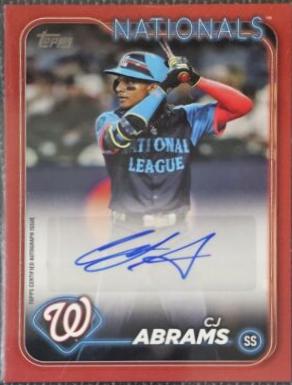 CJ Abrams [Red] #ASGA-CA