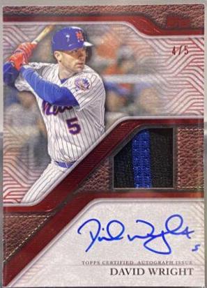 David Wright [Red] #TRAP-DW