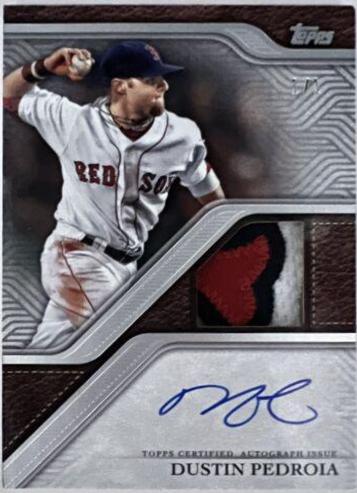 Dustin Pedroia [Platinum] #TRAP-DP