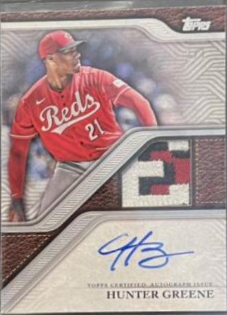 Hunter Greene [Platinum] #TRAP-HG