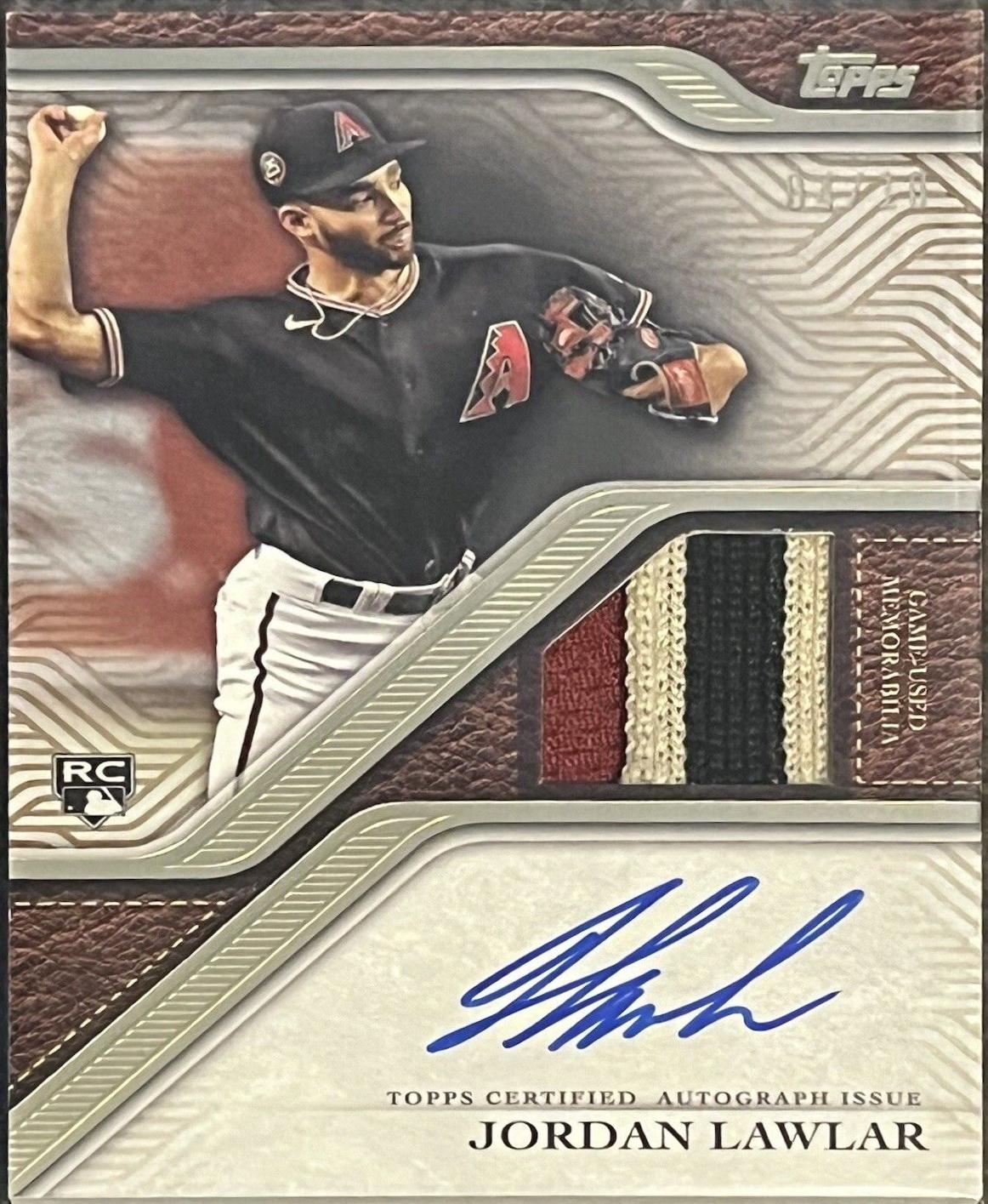 Jordan Lawlar #TRAPU-JL