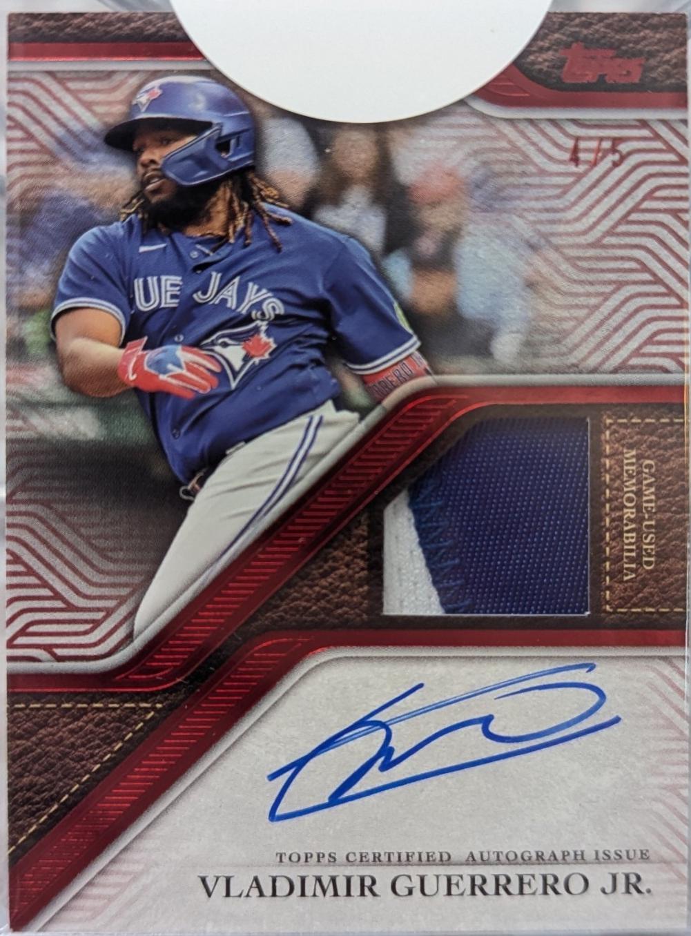 Vladimir Guerrero Jr. [Red] #TRAP-VG