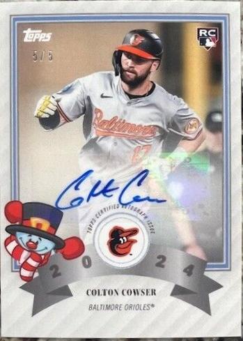 Colton Cowser [Snowman Autograph] #5