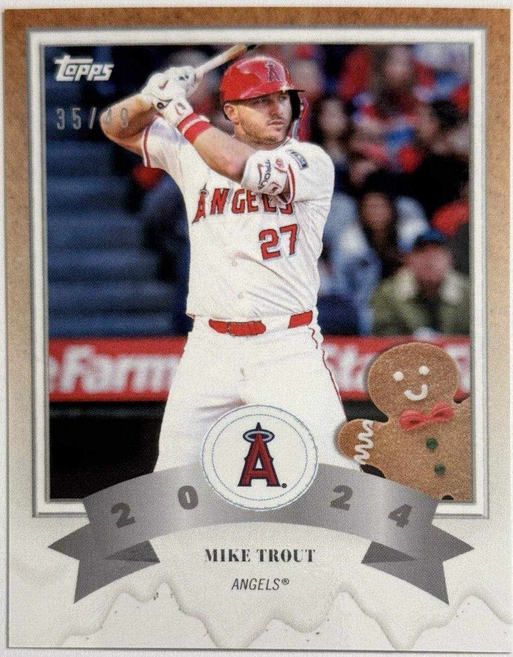 Mike Trout [Gingerbread Man] #2