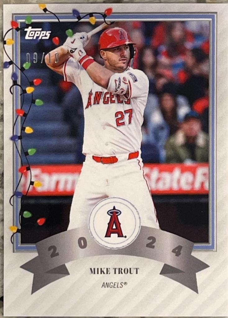 Mike Trout [Holiday Light] #2