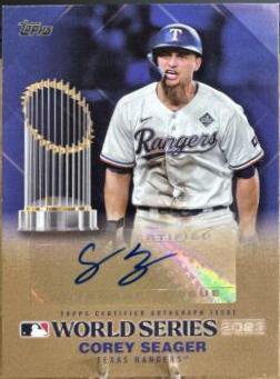Corey Seager [Gold] #WSA-CS