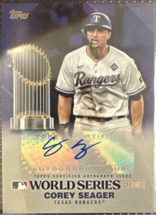 Corey Seager [Platinum] #WSA-CS