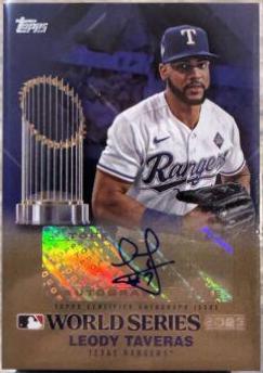 Leody Taveras [Gold] #WSA-LT