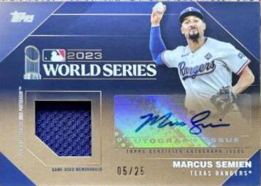 Marcus Semien [Gold] #WSAR-SEM