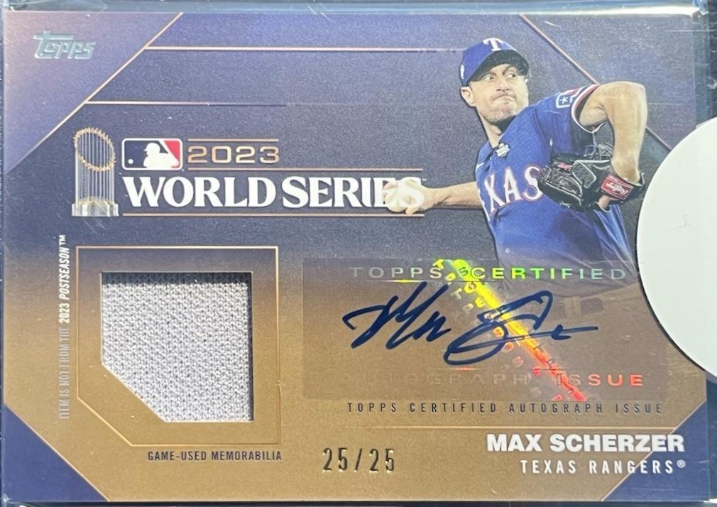 Max Scherzer #WSAR-MS