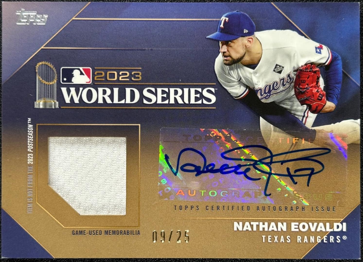 Nathan Eovaldi [Gold] #WSAR-NE