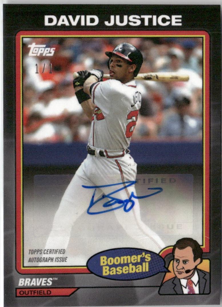 David Justice [Black] #29A