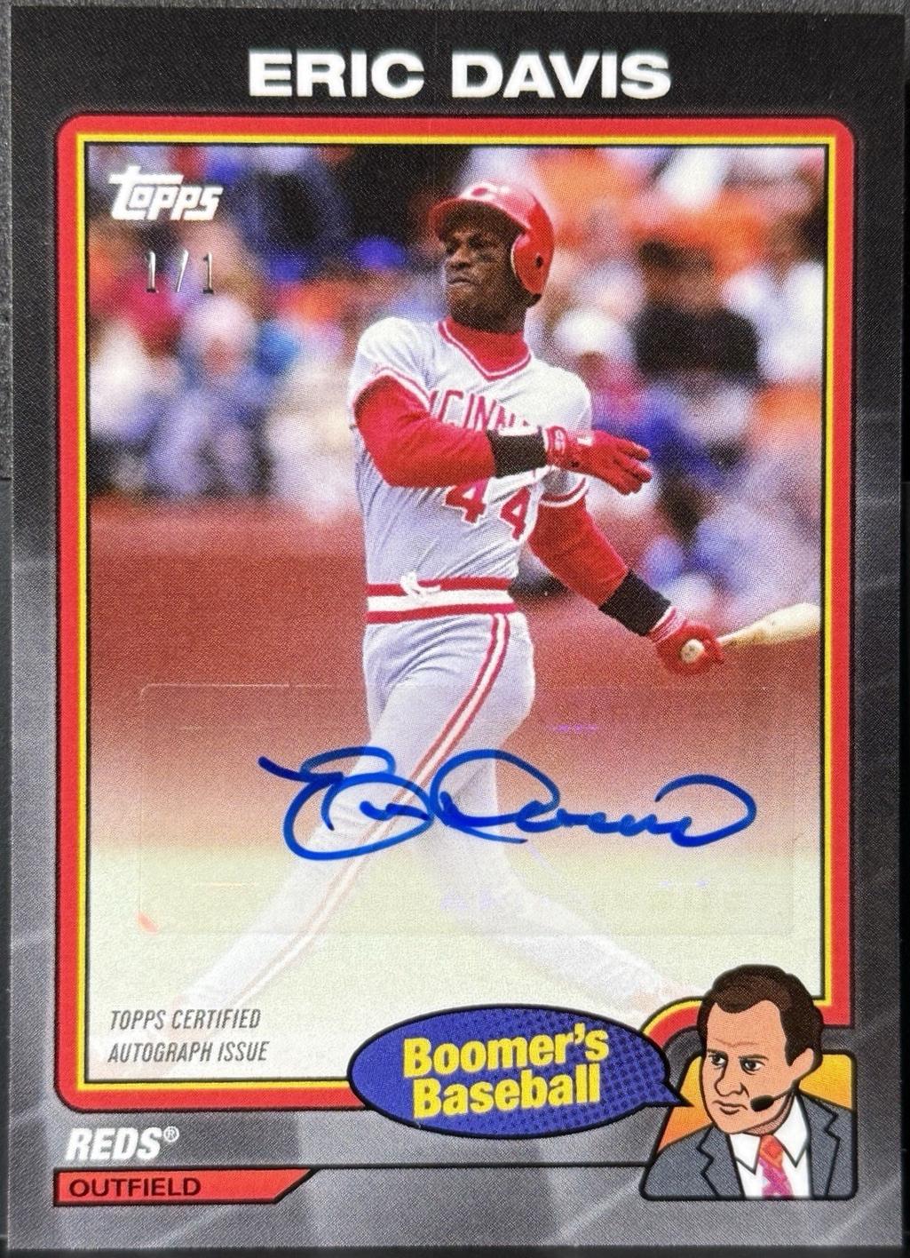 Eric Davis [Black] #24A