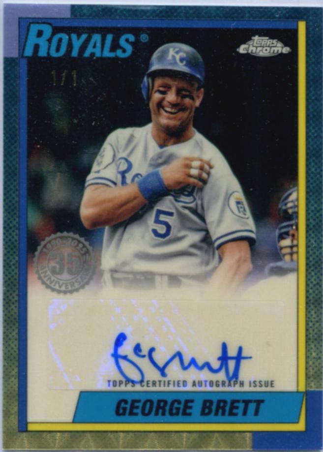 George Brett [Platinum] #90CA-GB