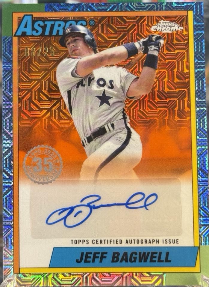 Jeff Bagwell [Orange] #90CA-JB