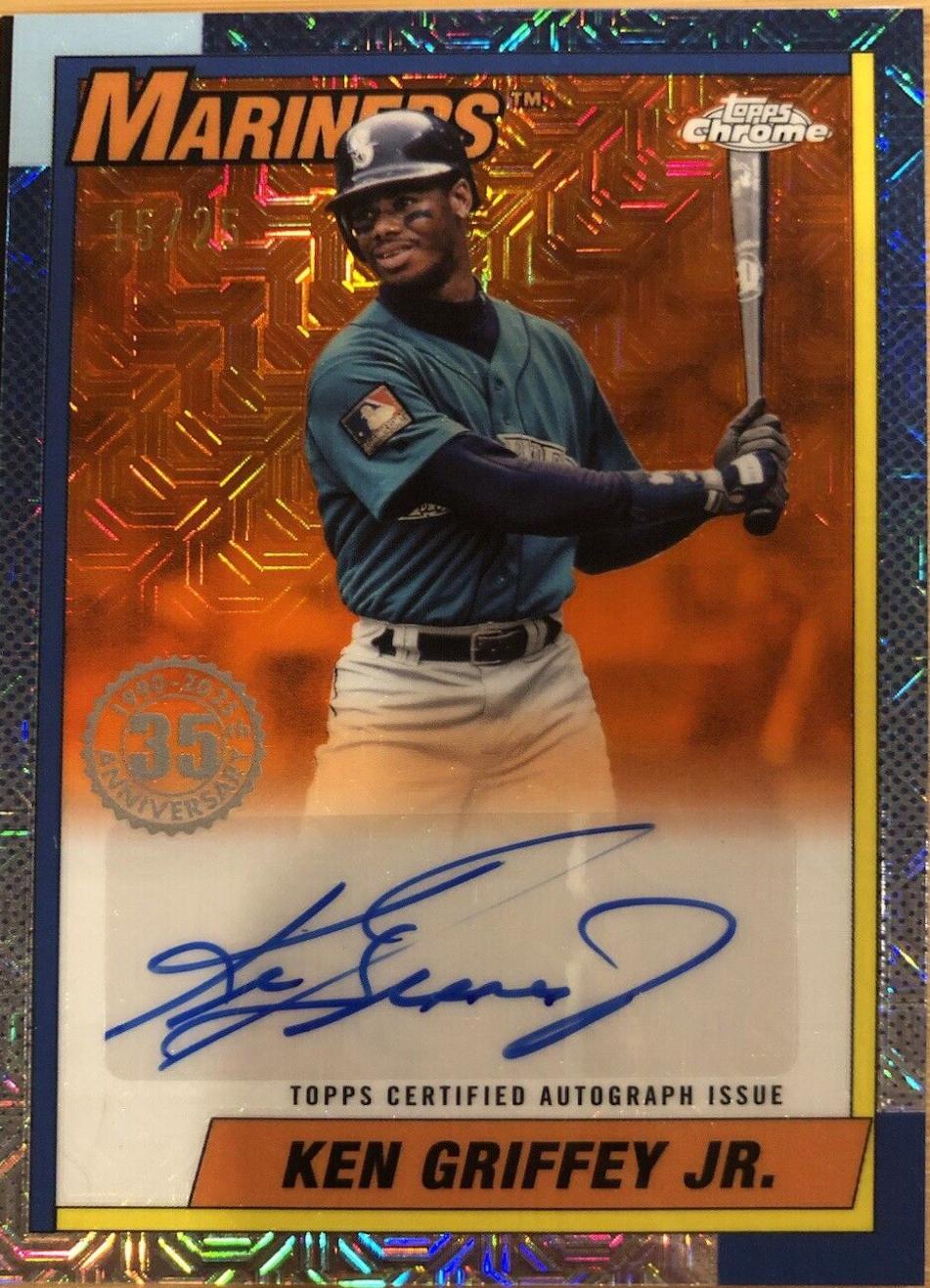 Ken Griffey Jr. [Orange] #90CA-KG