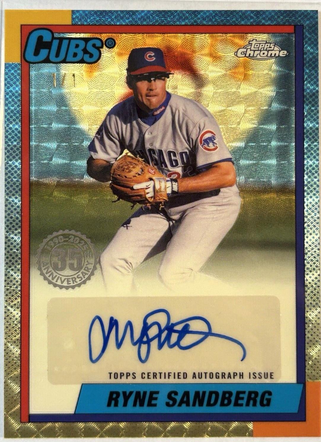 Ryne Sandberg [Platinum] #90CA-RS