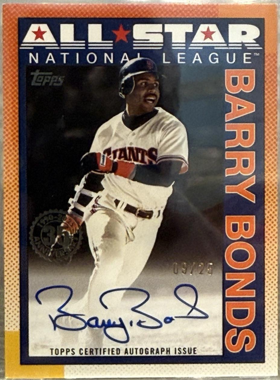 Barry Bonds [Orange] #90AS-BB