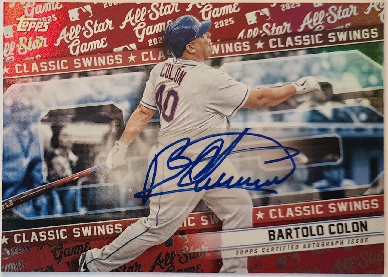 Bartolo Colon [Red Foil] #CSA-BC