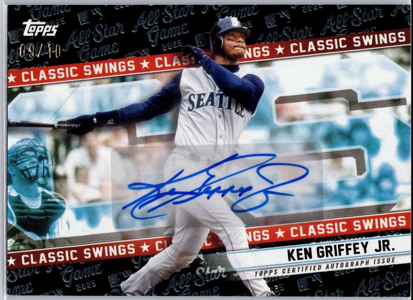 Ken Griffey Jr. [Black Foil] #CSA-KG