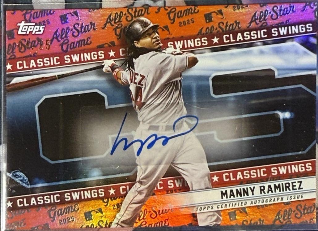 Manny Ramirez [Orange Foil] #CSA-MR