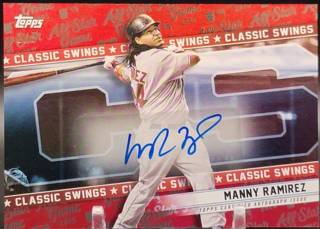 Manny Ramirez [Red Foil] #CSA-MR