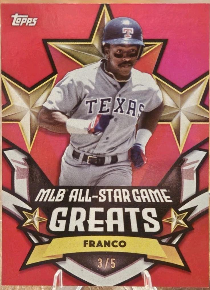 Julio Franco [Red Foil] #ASGG-24
