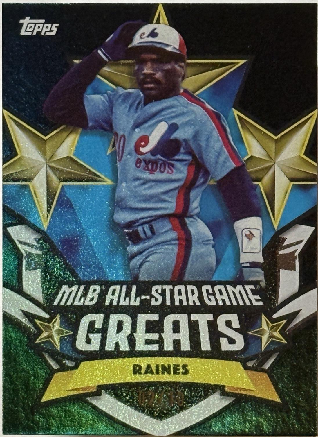 Tim Raines [Black Foil] #ASGG-10