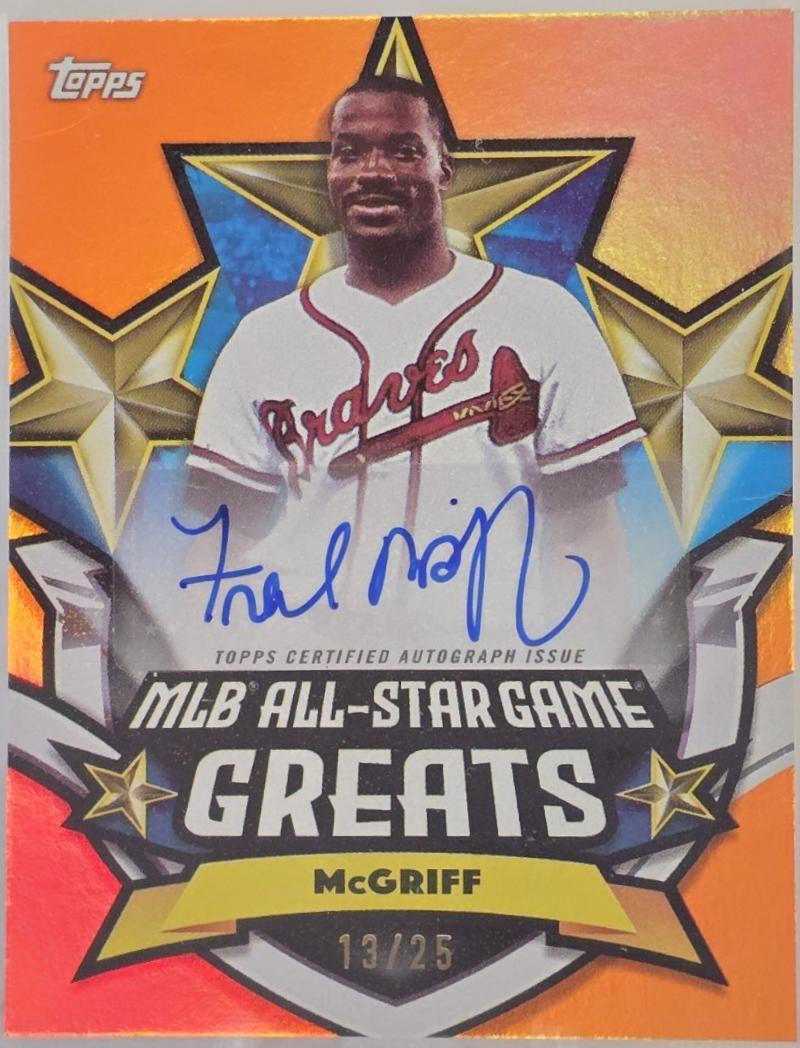 Fred McGriff [Orange Foil] #ASGGA-FM