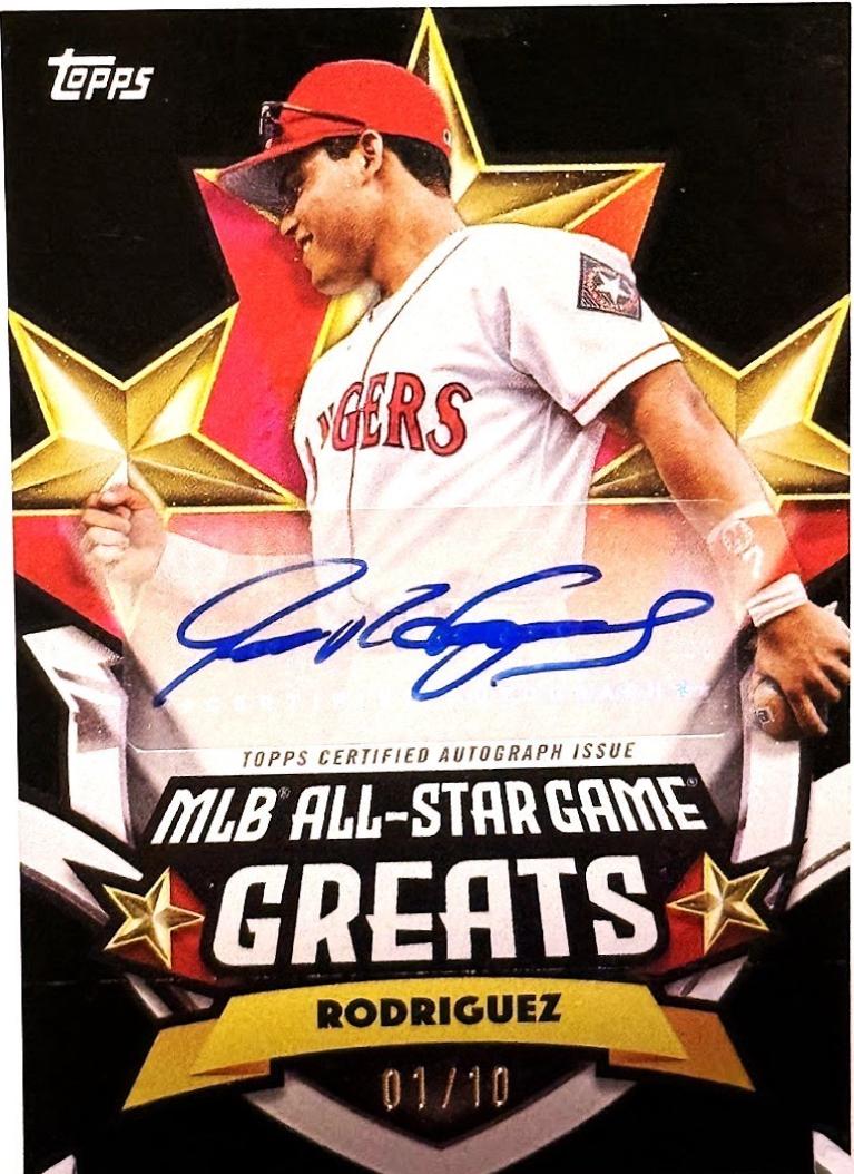 Ivan Rodriguez [Black Foil] #ASGGA-IR