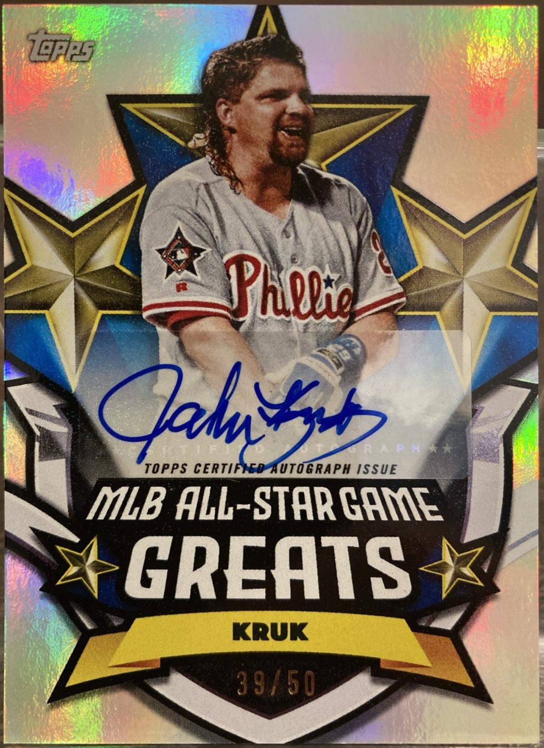 John Kruk #ASGGA-JK