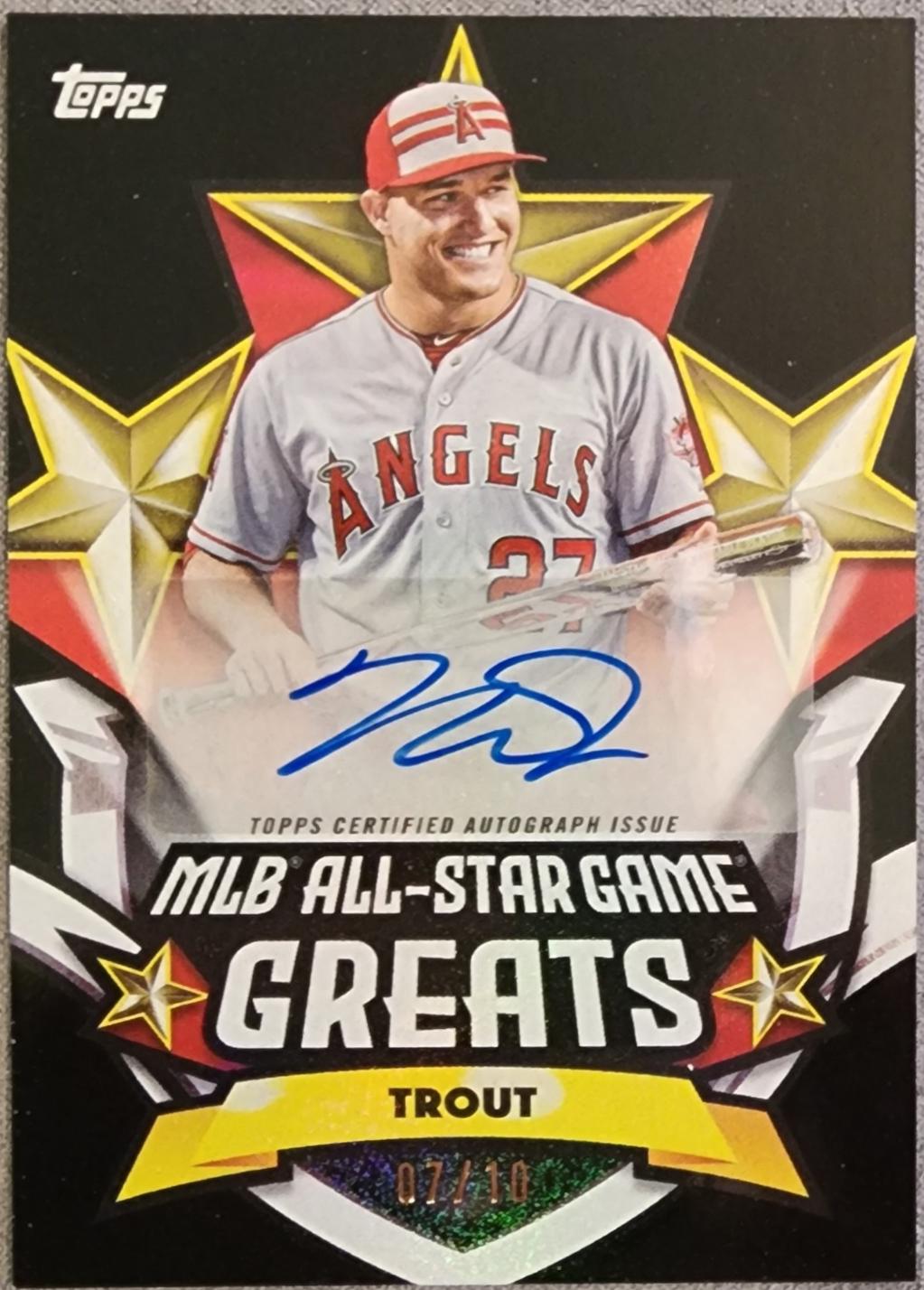 Mike Trout [Black Foil] #ASGGA-MT