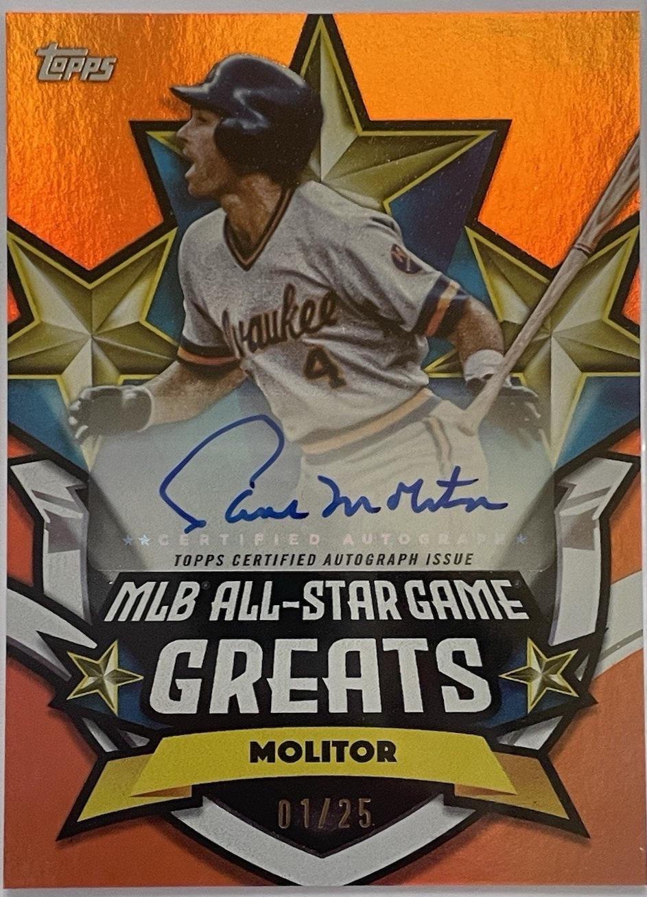 Paul Molitor [Orange Foil] #ASGGA-PMO