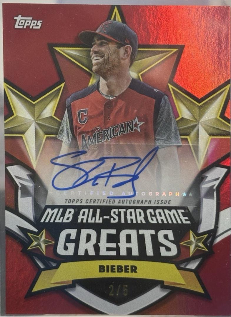 Shane Bieber [Red Foil] #ASGGA-SB
